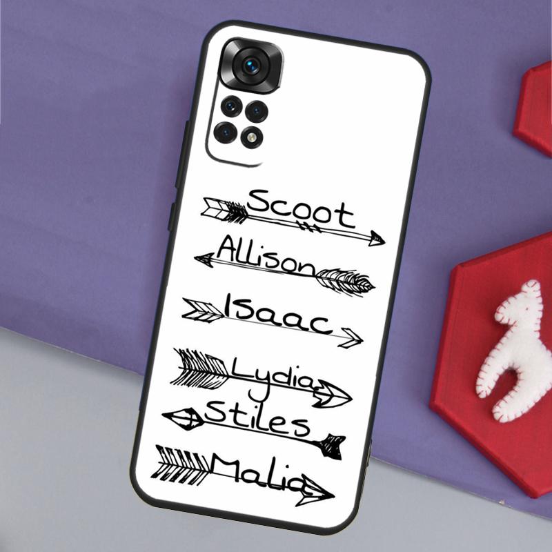Teen Wolf Beacon Hills Funda For Xiaomi Redmi Note 14 Pro 13 12 11 9 10 9S 10S 11S 12S Redmi 14C 10C 12C 13C Case