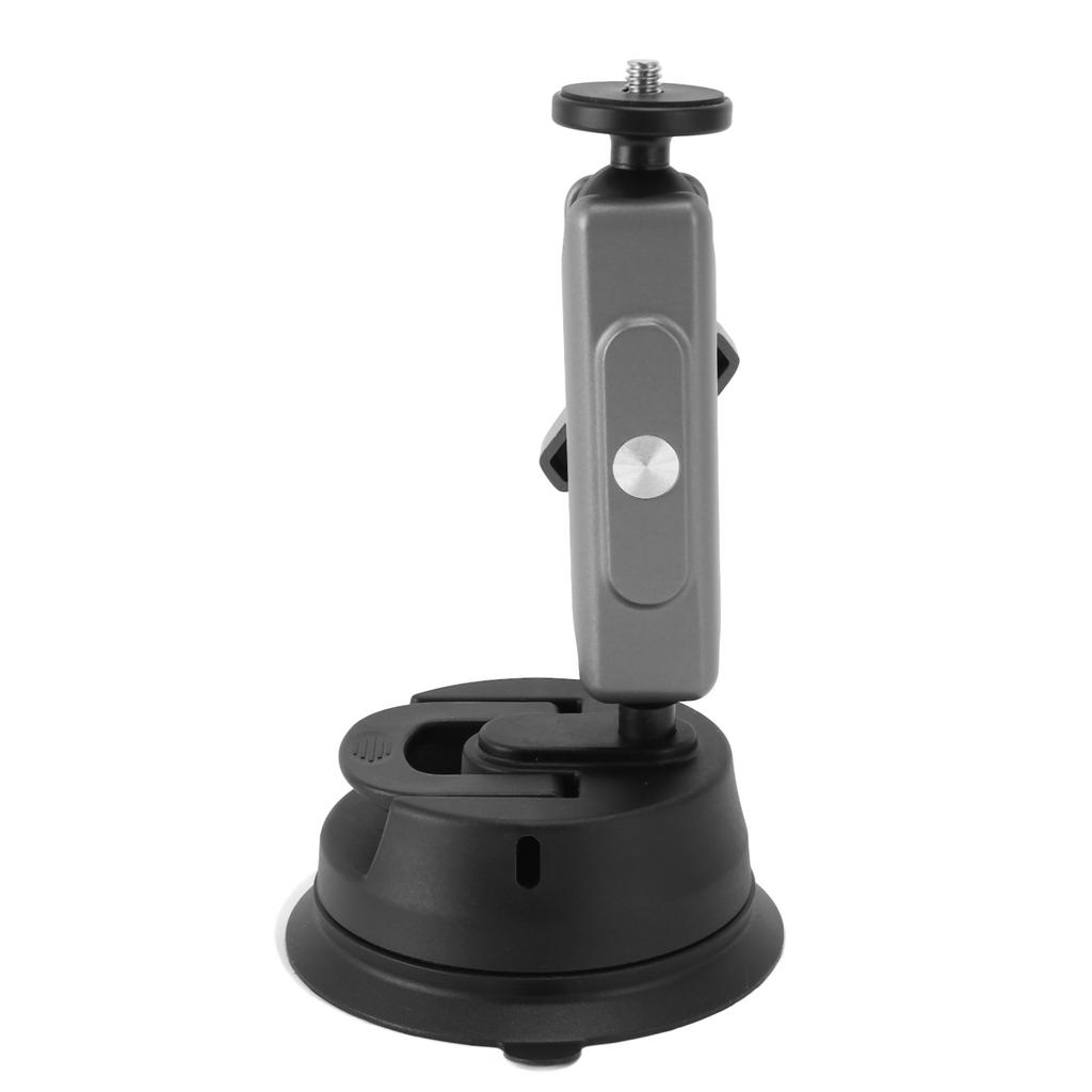 Camera Suction Cup Mount Aluminum Alloy 360 Degree Adjustable Windshield Window Dashboard Holder for Insta360 For DJI