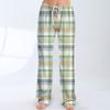 Womens Pajama Pants Sleepwear Casual Drawstring Elastic Waist Pants Comfy Straight Yoga Loose Trousers