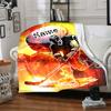 Hockey Lifestyle Eat Sleep Play Repeat Live Love Throw Customize Text Comfortable Texture Versatile For Sofa Couch Office Bed Picnics Allseason Use