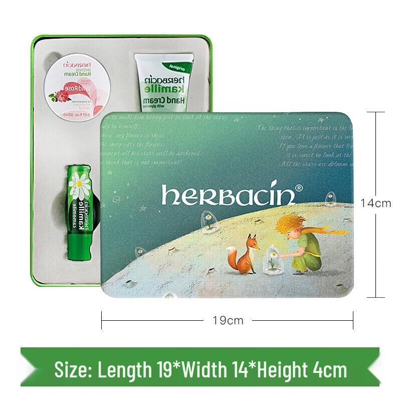 Herbacin Little Prince Gift Set: Chamomile Hand Creams & Lip Balm