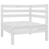 Day and Night - Day and Night Solid White Pine Wood Garden Corner Sofa