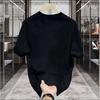 American Heavy Short-Sleeved T-Shirt Men'S Trendy Brand Cotton Loose Round Neck Top Men'S T-Shirt