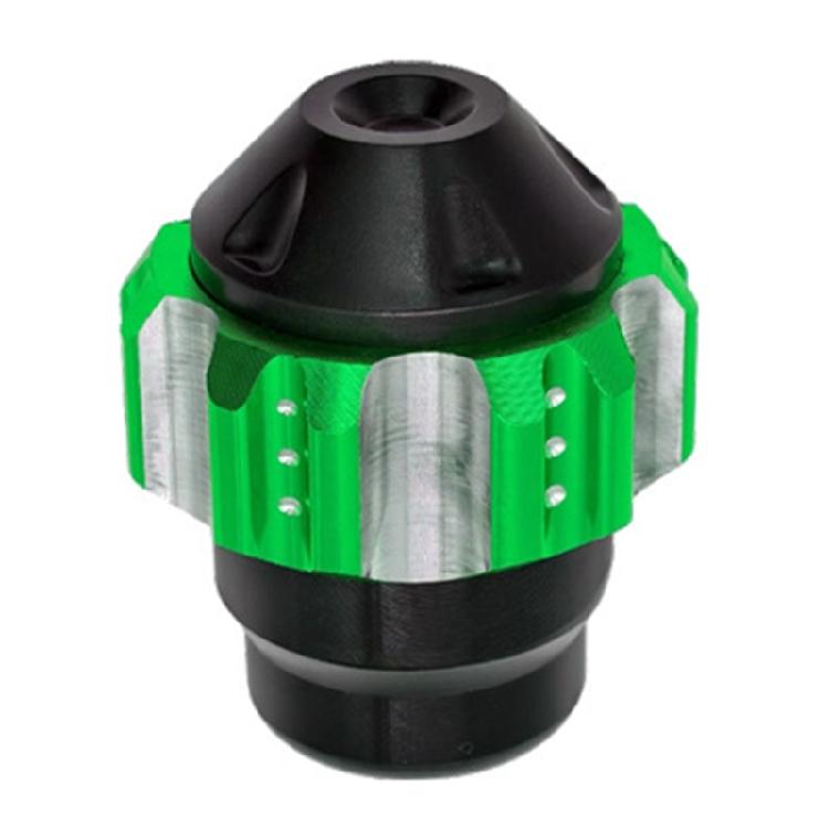 

Lightweight Metal Motorcycle Fork Crash Protector Easy to Install Fork Protection Cup Motorcycle Safety Enhancement зелёный