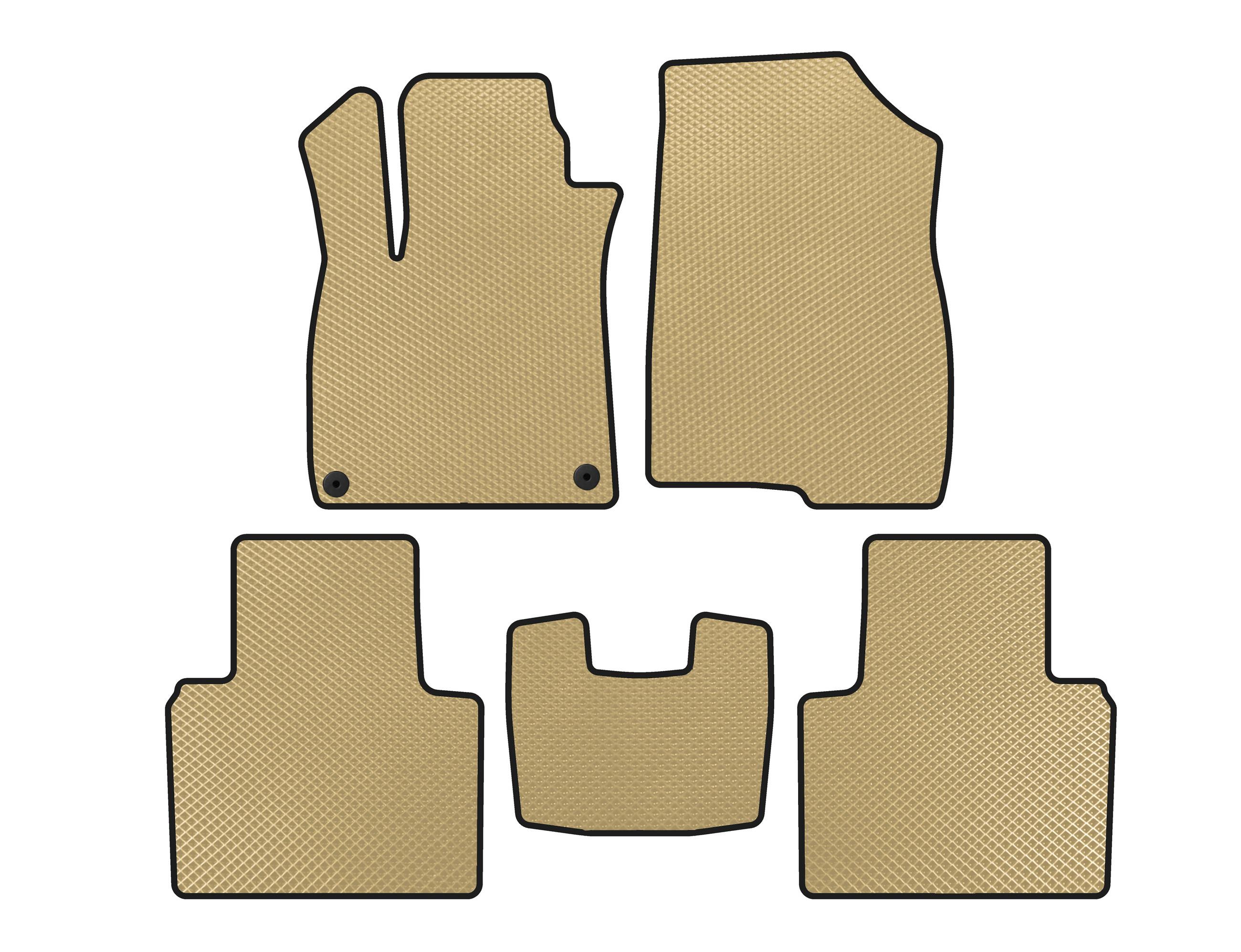 

EVA mats (SD, Beige) for Honda Accord X 2017-2022