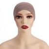 Soft Modal Inner Hijab Cap Muslim Stretch Turban Cap Islamic Underscarf Bonnet Hat Female Headband Tube Cap Turbante