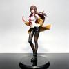 22CM Steins Gate Makise Kurisu Christina Anime Figürü Model Heykel Masaüstü Süsü Koleksiyonluk Oyuncaklar Dekor Anime Otaku Hayranları Hediye