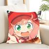 Anime Spy X Family Anya Pillow Case Removable Washable Cushion Cover – All-Season Soft Linen