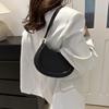 Saddle Small Crossbody Bags For Women Trend Designer Underarm Shoulder Bag PU Leather Ladies Handbags And Purses