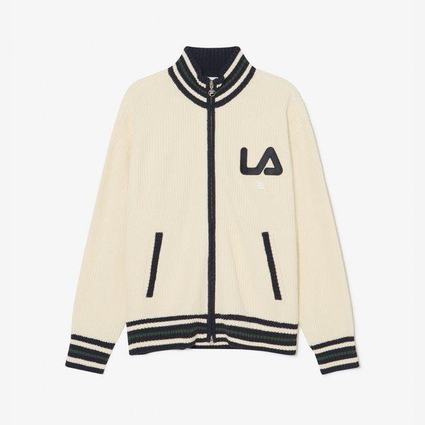 

Fila Zip Up Cardigan Color Block Raglan WHITECREAM/95(M)