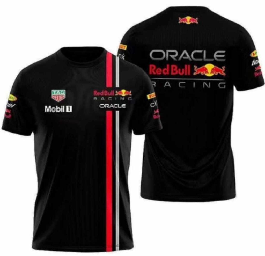 2026 Nuova tuta da moto da corsa F1 tuta da ciclismo, traspirante e ad asciugatura rapida T-shirt a maniche corte con scollo rotondo camicia da lavoro fuoristrada