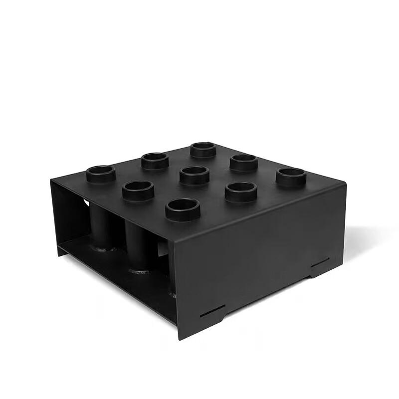 Commercial 9-Barbell Vertical Storage Rack