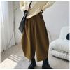 Herbst Freizeit Haremshose Damen Baumwolle High Waist Hose Retro Locker Pumphose Damen Übergröße Hose Baggy Jogginghose 5XL
