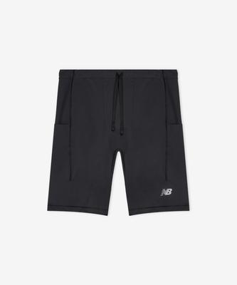 Nyuballanseu Nbnsg46201 / Men Rc Pocket 9-Inch Half Leggings (Black)