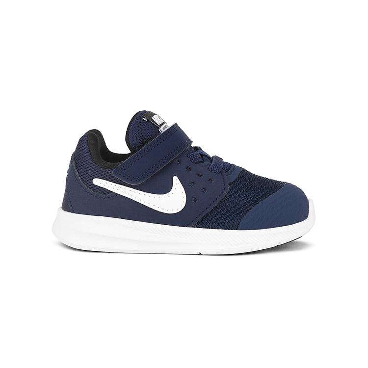 Nike Downshifter 7 Casual Slip Resistant Cushioning Breathable Low top Running Shoes Dark Blue Infant And Toddler 869974-400