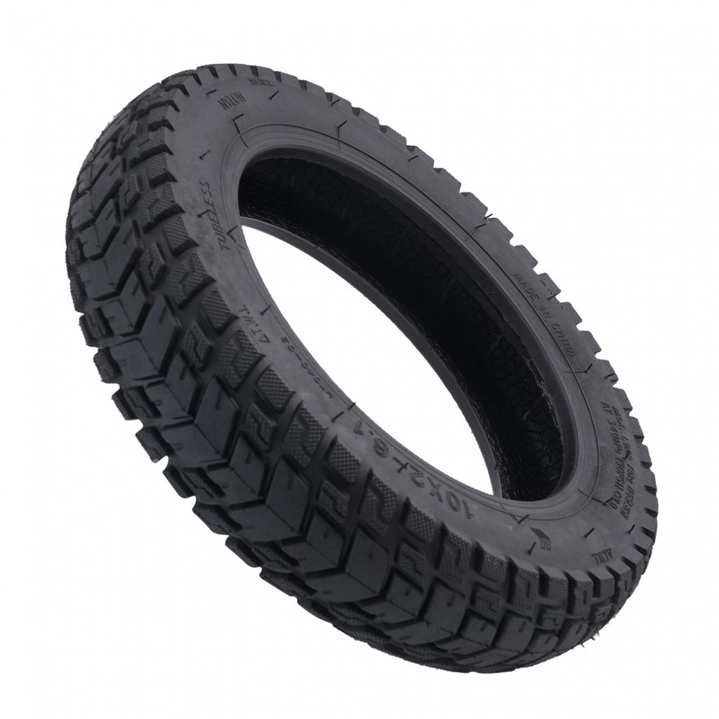 1pc Tubeless Tyre About 550g Black Rubber 10x2-6.1