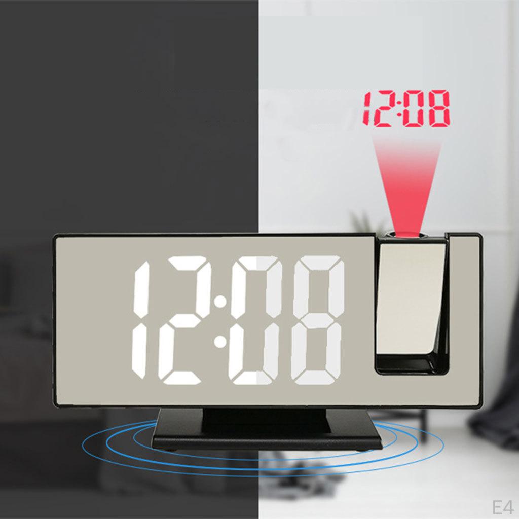 Digital Mirror 4 Dimmer Large Display USB Rechargeable Projector for Study Room Hotel