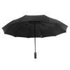 Compact Umbrella Black Automatic Design UV Resistance Sturdy Structure Travel Umbrella for Backpack Business Outdoor Umbrella