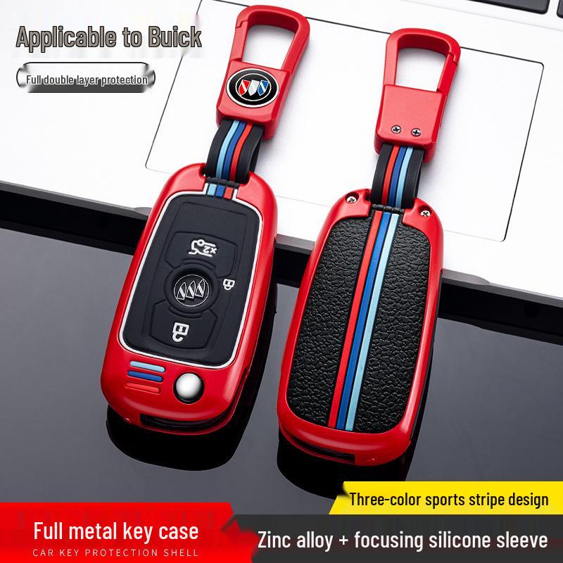 Key Case for Buick: Envision, Encore, Regal, LaCrosse, GL8, Velite 6, Enclave - Protective Shell for Men