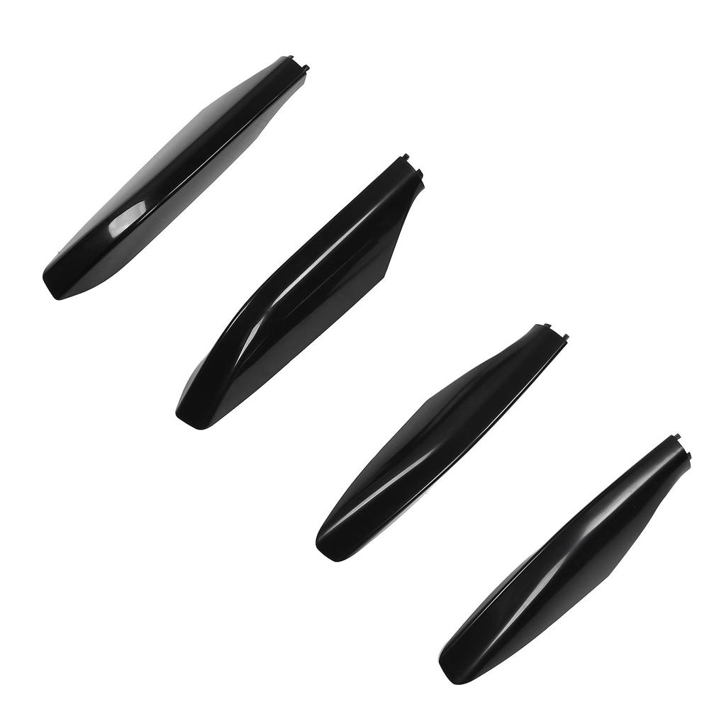 Roof Rack Rails End Cap 63492‑60040 Colorfast Roof Cargo Rack End Shell Protection Trim for GX470 2003‑2009 Glossy Black