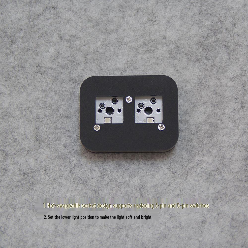 Mini RGB Backlit Hot-Swappable One-Key Numpad for Custom Shortcuts