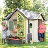 Smoby life - garden house - maison thème jardinage - jardinière, treillis, mangeoire à oiseaux, récupérateur d'eau - dès 2 ans