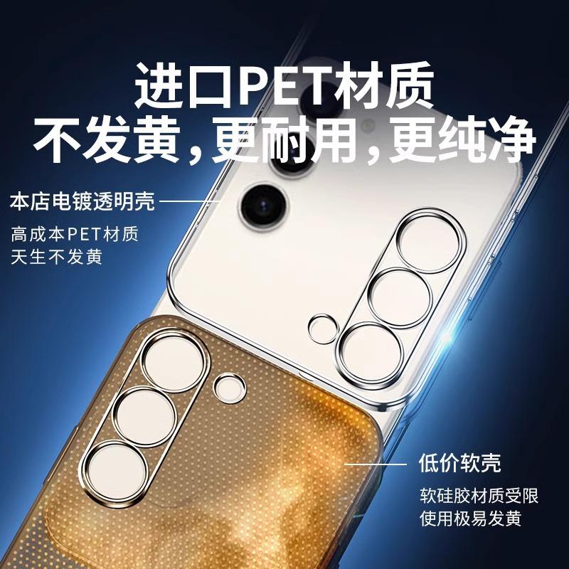 Applicable To 1111 New Samsung S11 Mobile Phone Case S11Ultra Electroplated Transparent Silicone S11 All-inclusive Anti-drop