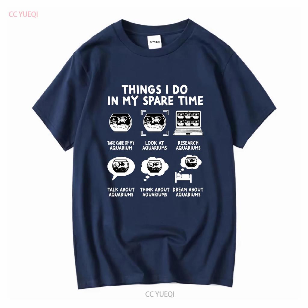 Aquascaping Things I Do In My Spare Time Aquarium Aquascaper T Shirt Aquarist Funny Fishkeeping Fish Lover GifT vintage Washed