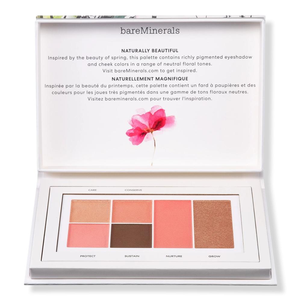 

bareMinerals Eco Beautiful Палетка для щек для глаз без талька, 0,33 унции