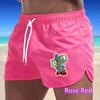 BBK-52 Summer New Men's Quick-Drying Swim Trunks Sports Pants Swimwear Beach Shorts Jogging Shorts Sports Creative Basketball Print
