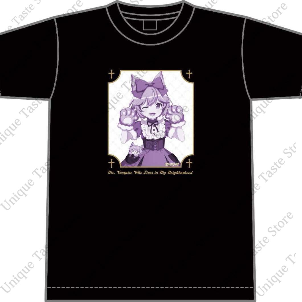 

Ms Vampire Who Lives In My Neighbourhood T Shirt Sophie Twilight Elly Cartoon Tshirt Unisex Women Cotton Short Sleeve Tee Tops 3XL