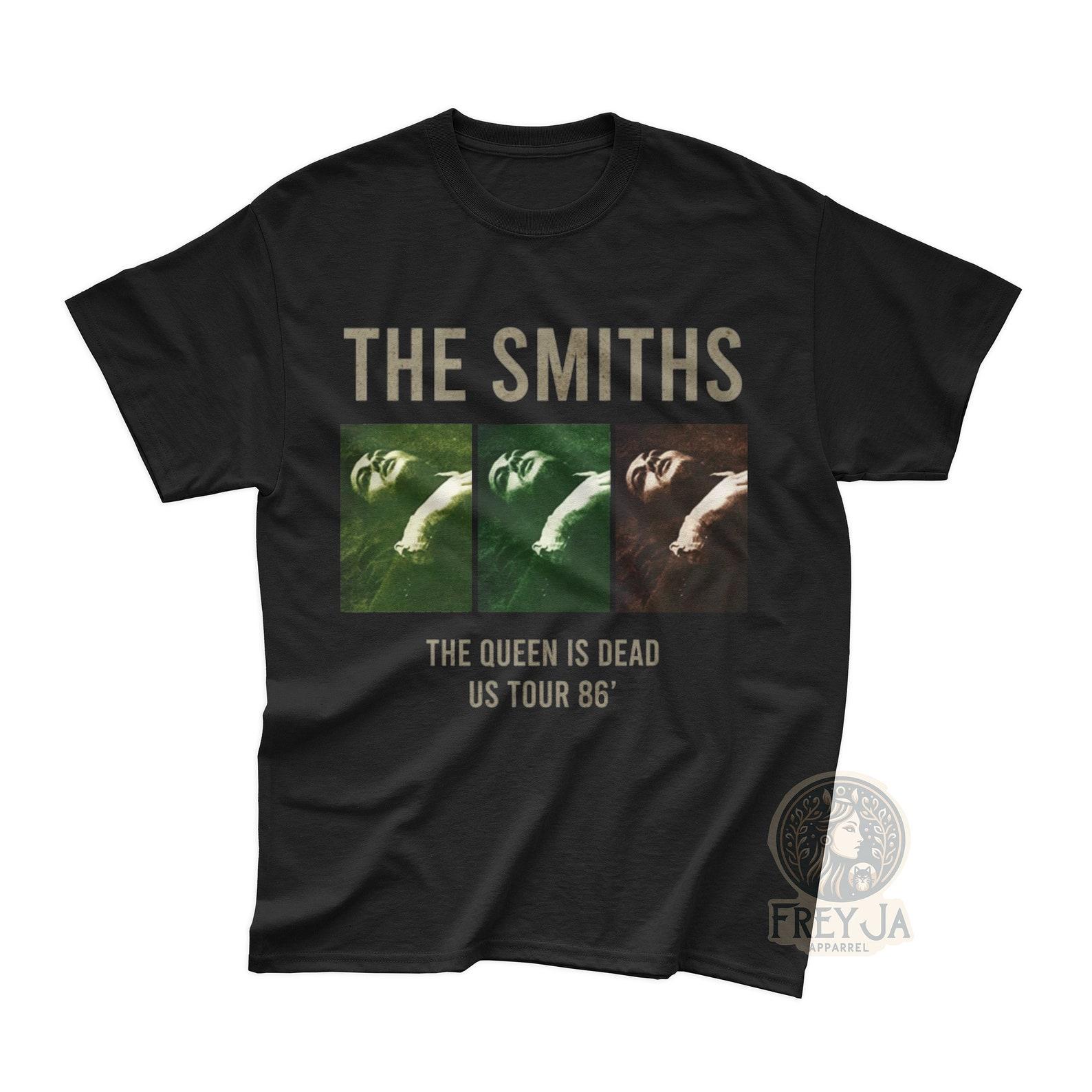 The Smiths Exclusive T-Shirt - Unisex Indie Music Band Merch - Rock Music Apparel Gift - The Queen Is Dead Tour Tee 4XL