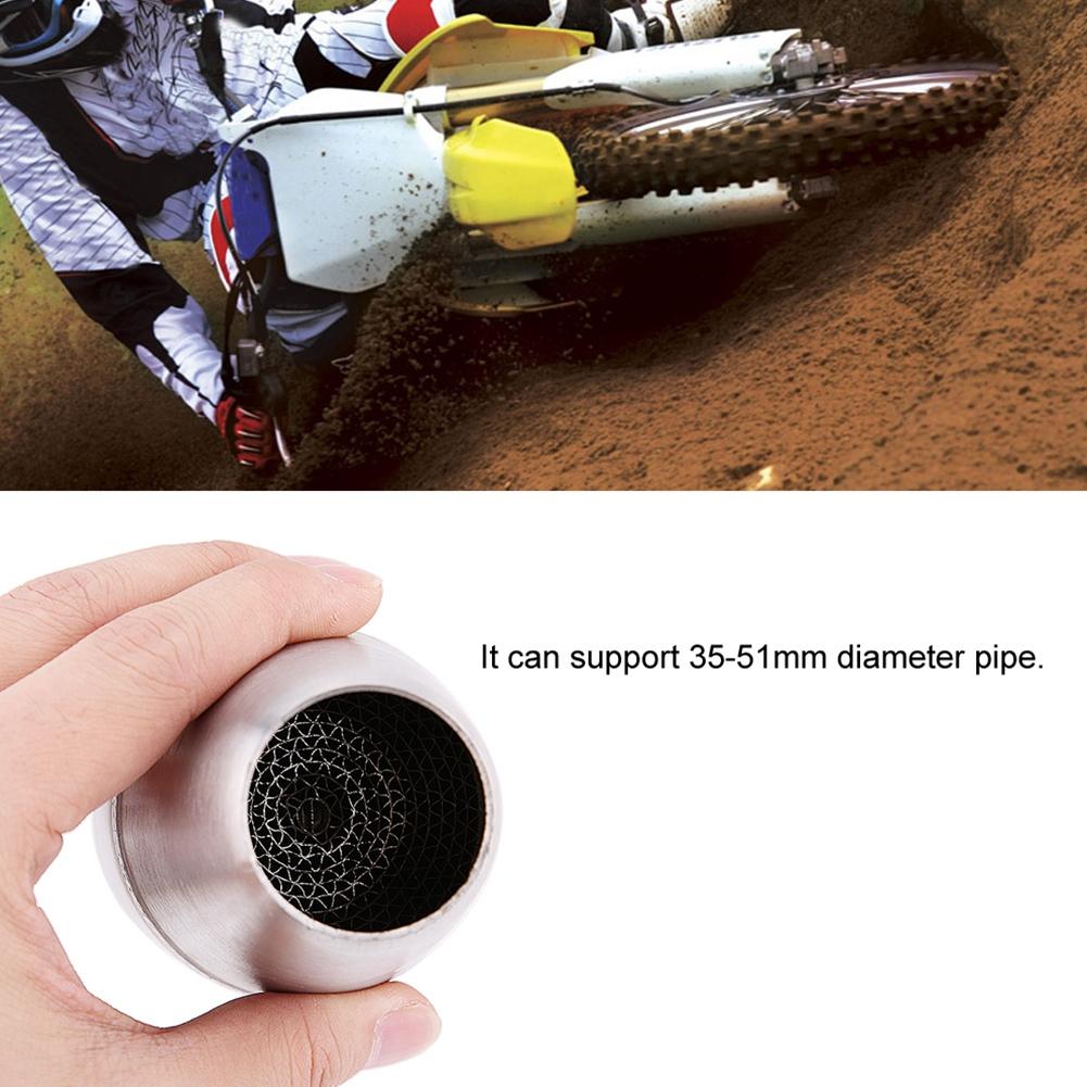 Motorcycle 35mm Full Exhaust System Universal Exhaust Pipe Muffler Silencer