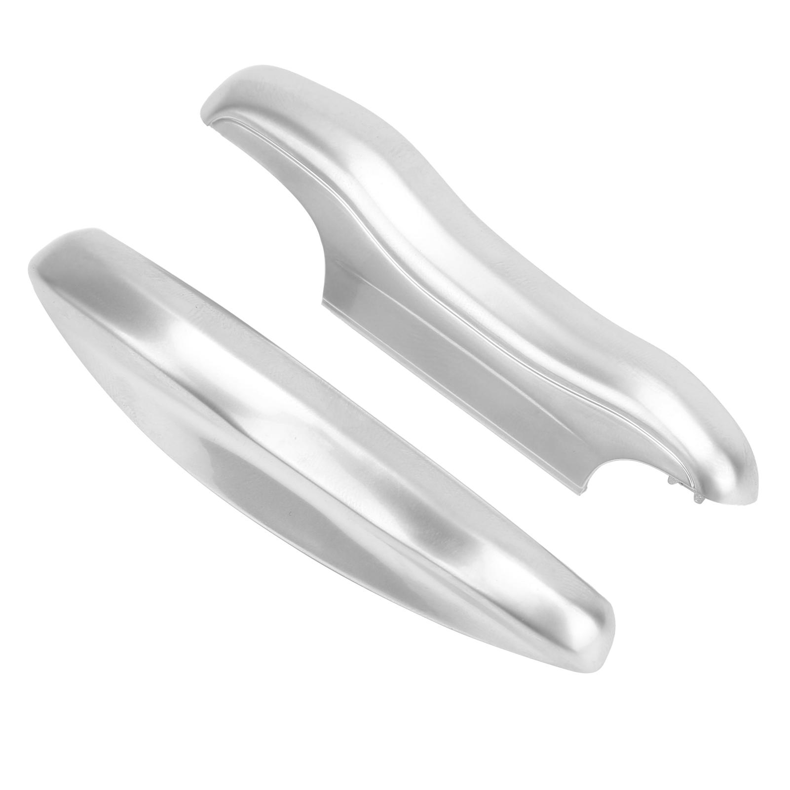 

2 шт. защитный чехол для дистанционного ключа-брелока, подходит для Porsche Cayenne Macan Panamera серебряный