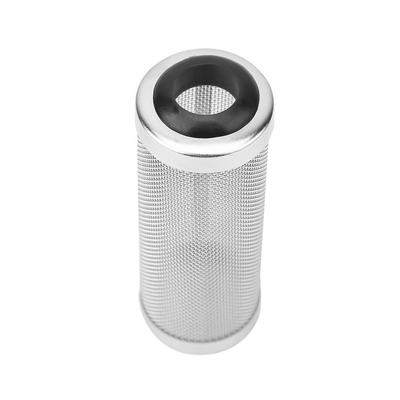 Edelstahl-Gitter-Aquarium-Filternetz Silikon-Gitterrohr-Netzabdeckung Ansaugfilter-Gitter Metall Vorfilterrohr Filtergehäuse-Abdeckung