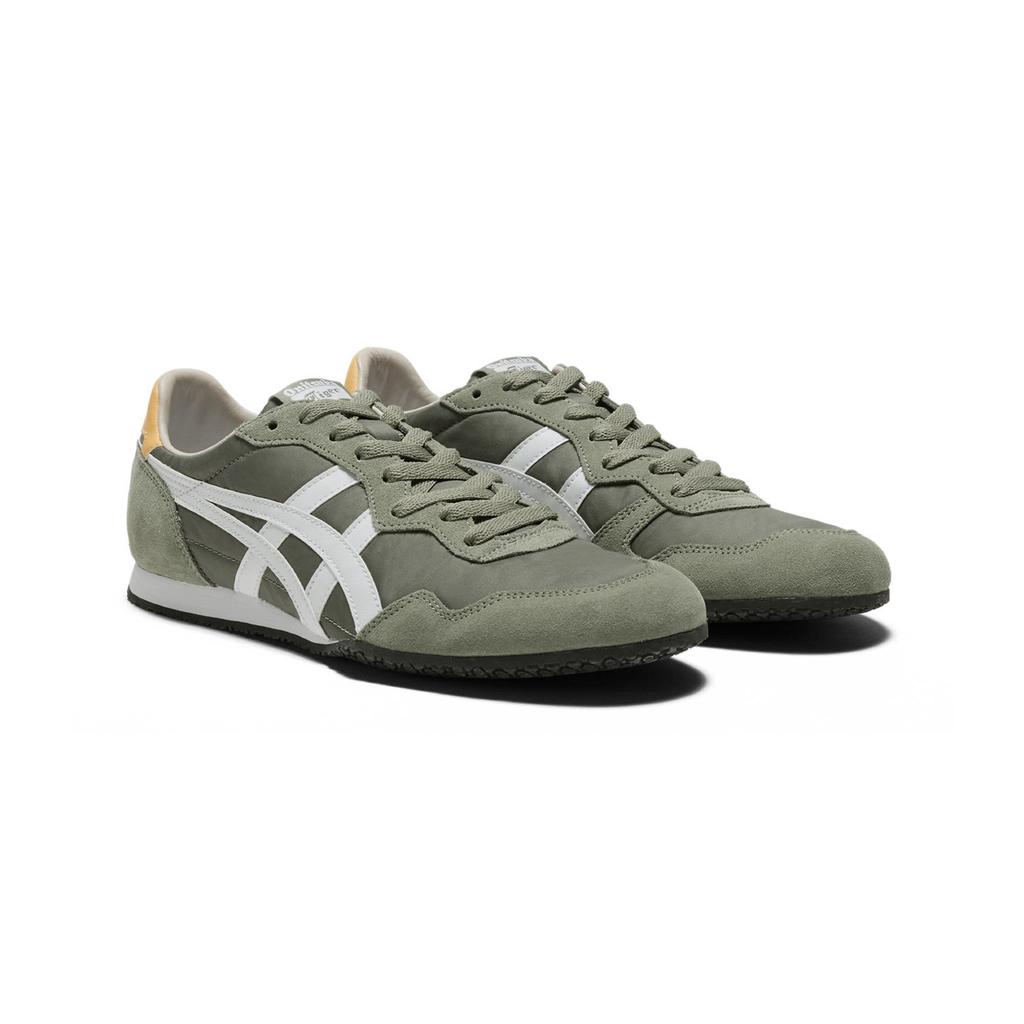 Pantofi de sport unisex Onitsuka Tiger Serrano Burnt Olive White, verde 1183B400-304