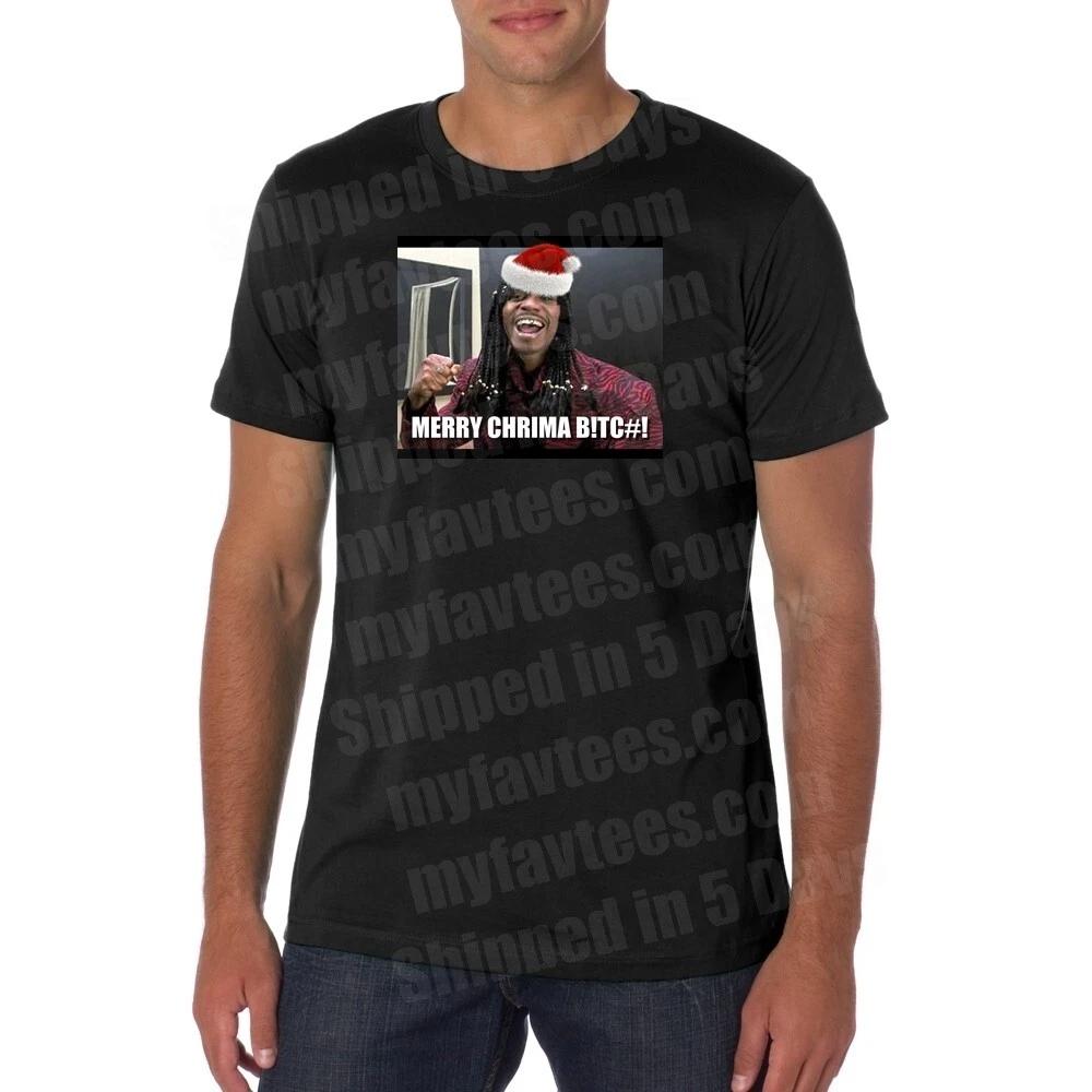 New Christmas Chappelle Rick James Yo Couch T shirt Holiday S