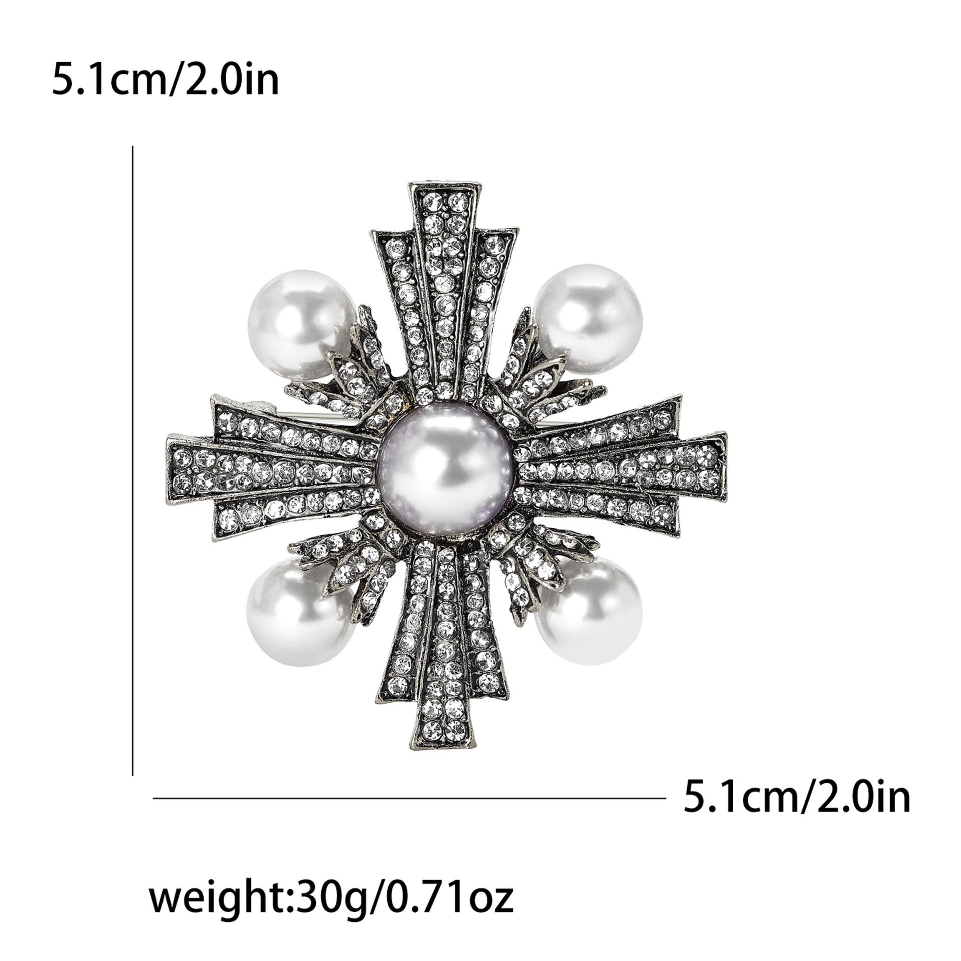 

Ветер Ретро сплав жемчуг горный хрусталь брошь простая и изысканная мужская и женская одежда корсаж ювелирные изделия булавка