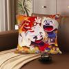 1Pc Popular Animation C-Cuphead S-Show Pillow Case Fashion Square Pillowcase Bedroom Sofa Room Ins Decoration Leisure