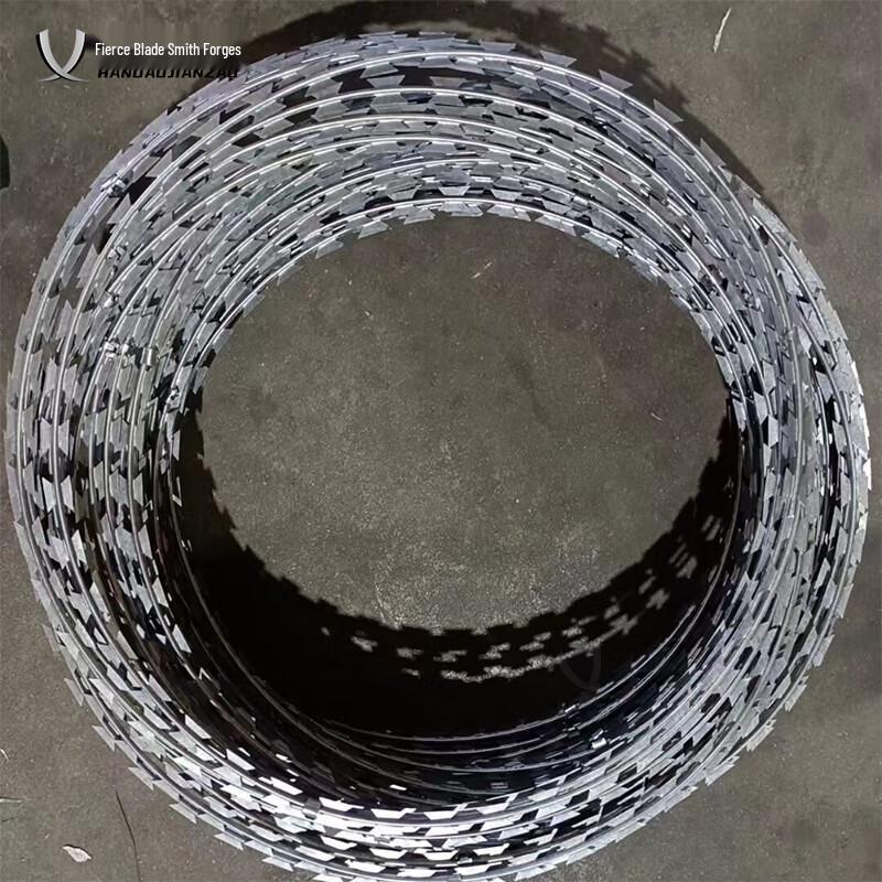 Heavy-Duty Galvanized Barbed Wire Fence