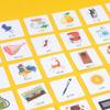 1 Set Crossword Puzzle Simple Operation Bright Color Early Education Word Spelling 3D Blocks Game for Gift