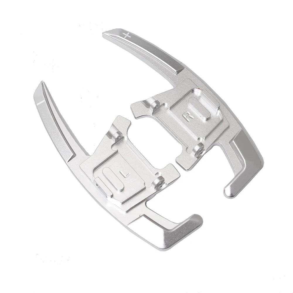 2Pcs Car Auto Steering Wheel Paddle Extend Shifter Metal Shift Gear Paddle Extension For VW GOLF 7 GTI R GTD GTE MK7 2014-