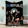 Onerepublic Throw Lightweight 240G Flannel Blanket Soft Skin-Friendly For Summer Cooling