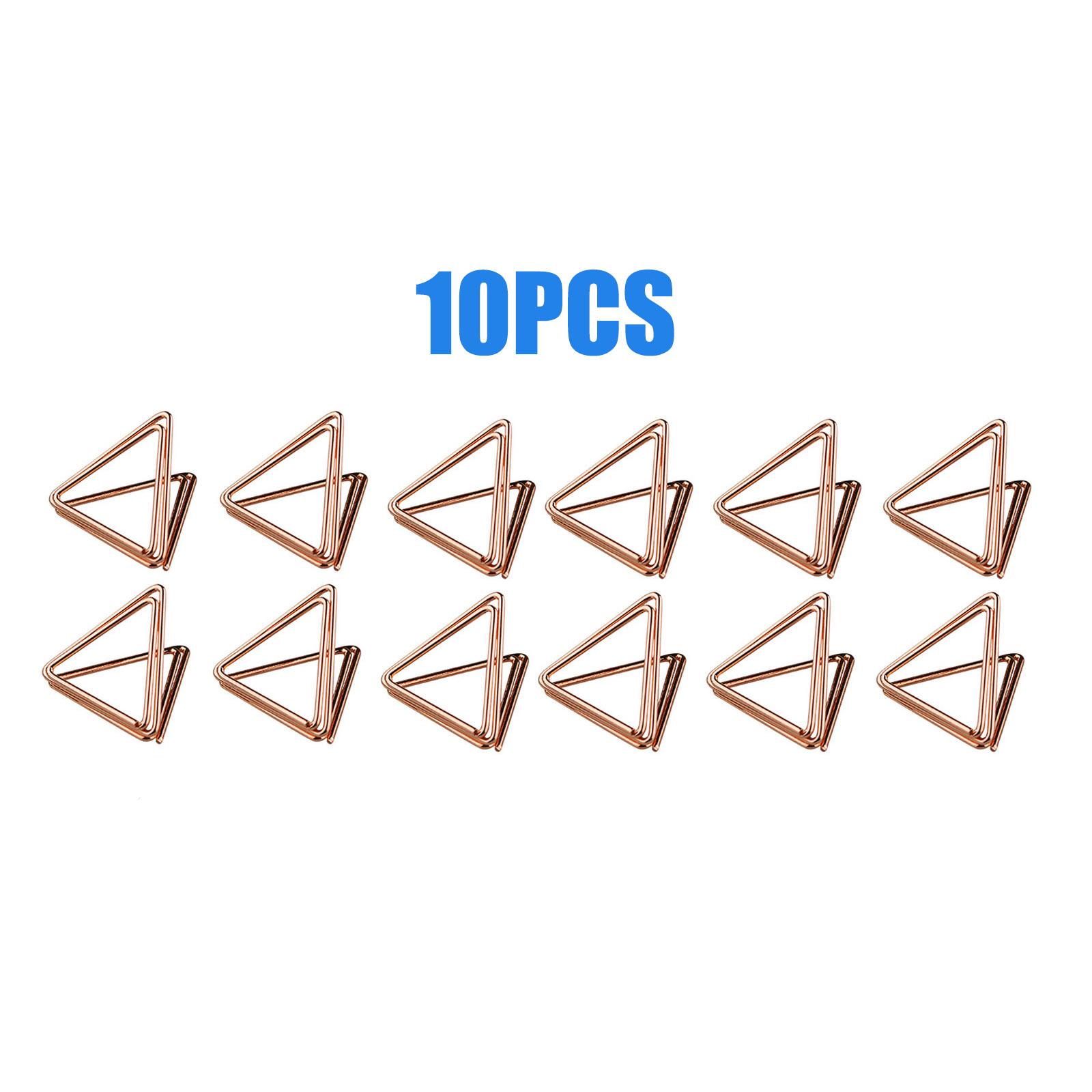 

10/24pcs Metallic Gold Place Cards Table Number Stands for Photos Food Sign Memo Note Place Card Display Holder Wedding Supplies