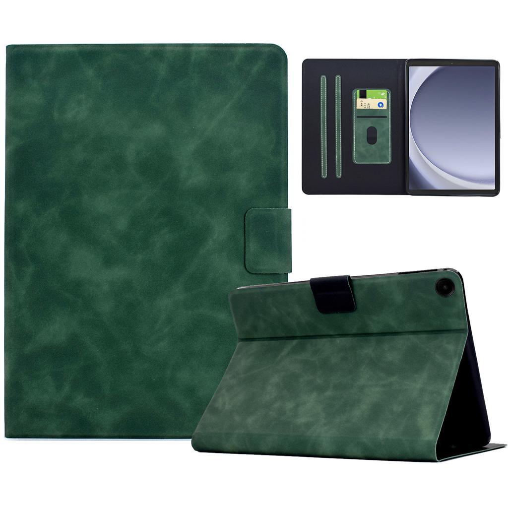 For Samsung Galaxy Tab A9 Case PU Leather Tablet Cover with Card Slots
