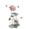 Pvc Lotus Wall  Stickers Self-adhesive Wallpaper For Bedroom Living Room Dining Room Commercial