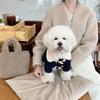 Winter Warm Fleece Pet Dog Coat with Buckle, Thickened Puppy Clothes for Small Dogs, Teddy & Yorkshire Terrier