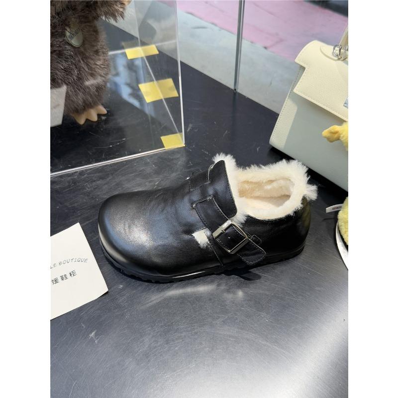 

Women s Lightweight Comfortable Thick Sole Anti-cold Warm Padded Snow Boots Non-slip Wear-resistant Outdoor Sports Leather Shoes 39 чорний