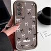Simplicity Bowknot Case for Samsung Galaxy A73 A72 A71 A55 5G A54 A52 A52S A51 4G A31 A30 A24 A23 A22 A21S A20S A20 A14 Cover