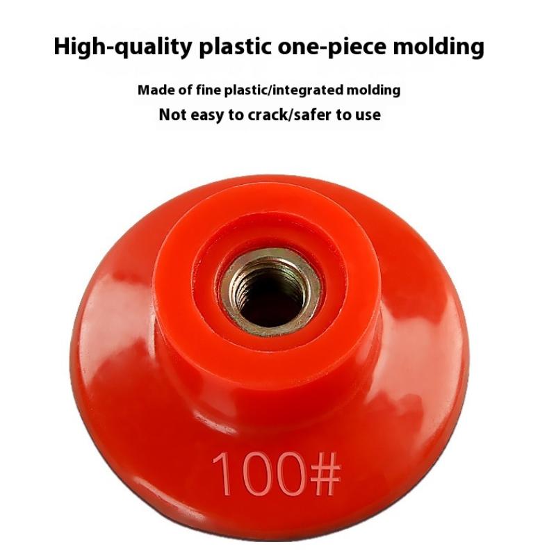 M10 M14 Thread 2'' 50Mm Diamond Hand Polishing Electroplated Sanding Pads Grinding Disc For Glass Granite Marble Concrete